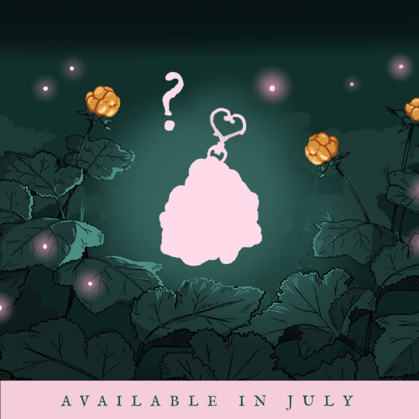Cloudberry dragon charm